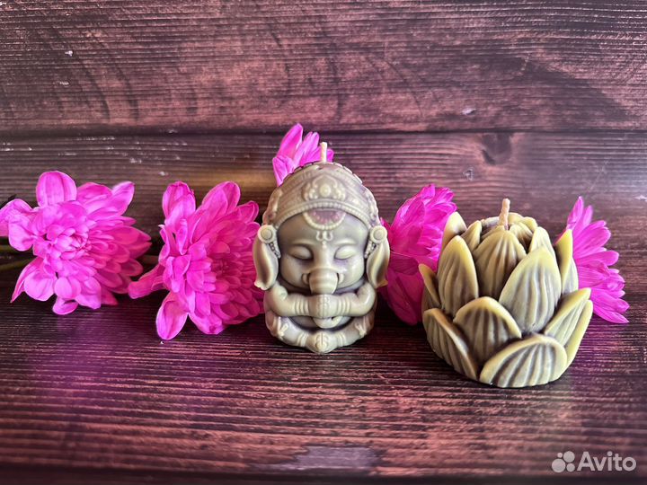 Свечи ручной работы натуральные