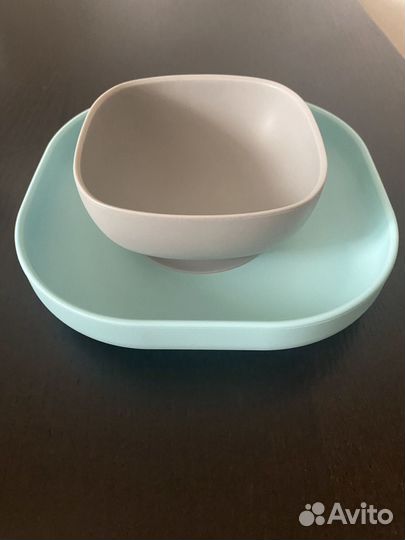 Посуда для кормления силиконовая Beaba