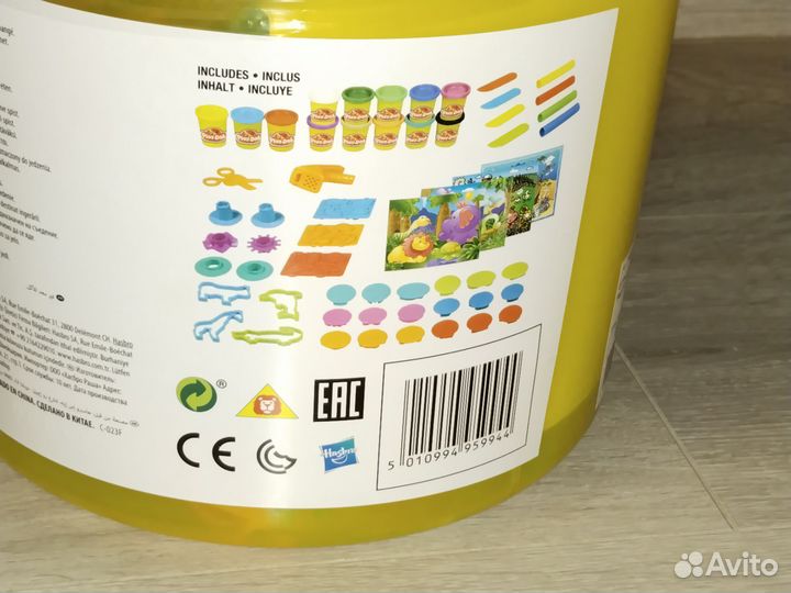 Набор для лепки play doh для начинающих, немецкий