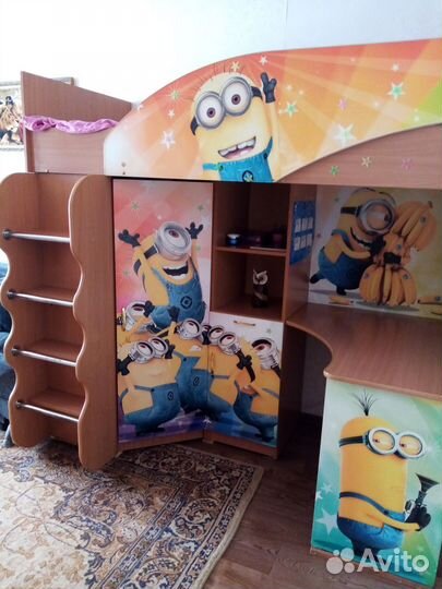 Детская кровать чердак