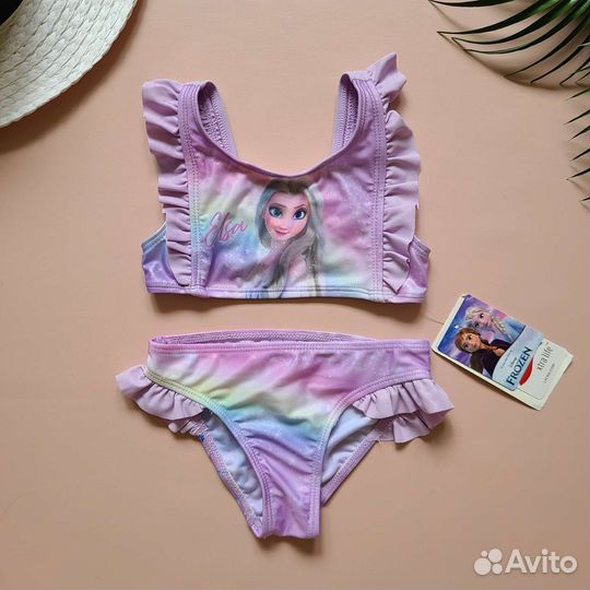 Новый купальник Эльза раздельный С&А 92 104