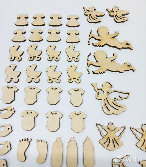 Чипборды, вырубка из дерева