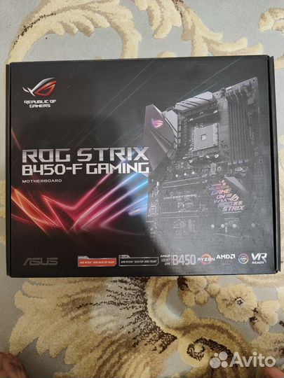 Asus ROG Strix B450 F Gaming. Материнская плата