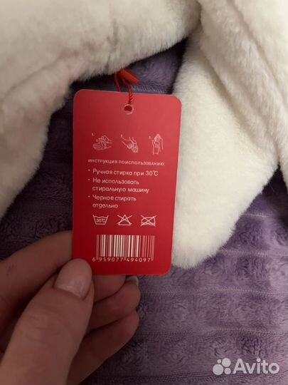 Варежки из искуственного меха