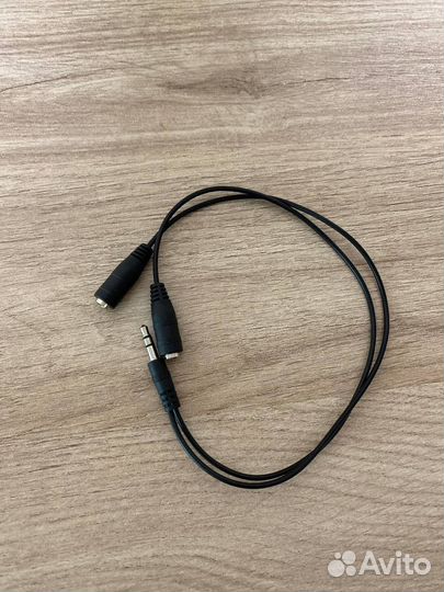 Разветвитель 3.5 jack для наушников