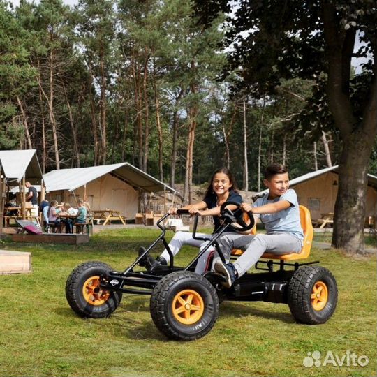 Веломобиль двухместный Berg Duo Coaster BFR