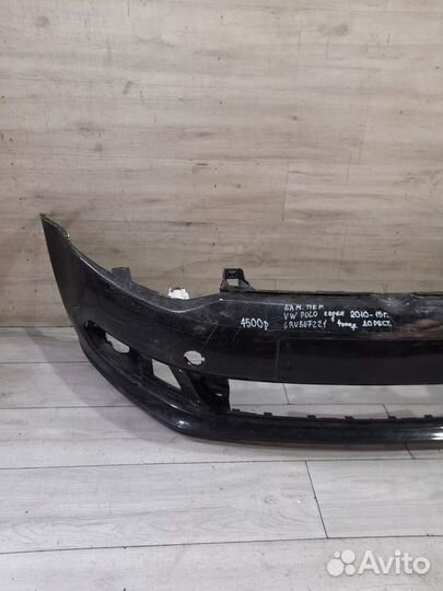 Бампер передний Volkswagen Polo С 2010 По 2015 Год