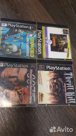 Диски с играми Playstation 1 (one)