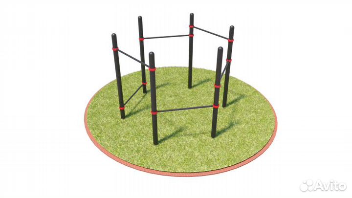 Турники уличные Т-009 D108 металл