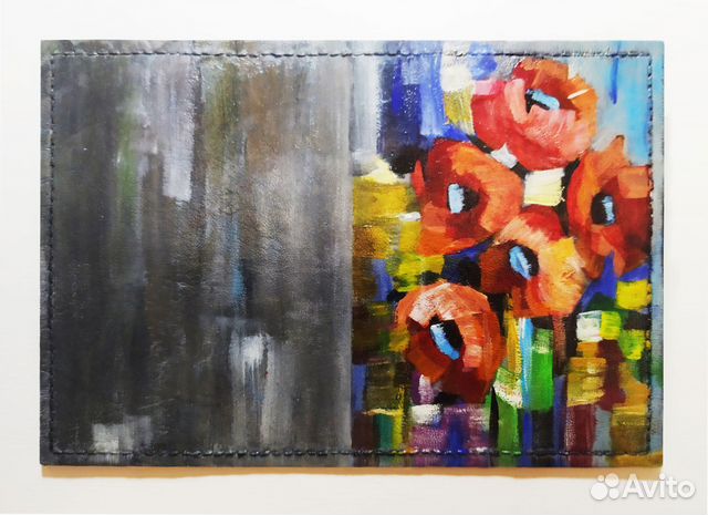 Обложка для паспорта из итальянской кожи