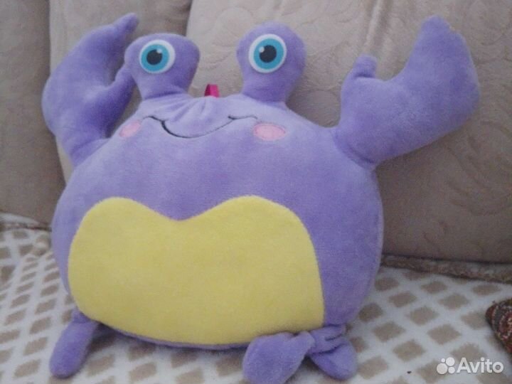 Плюшевый краб