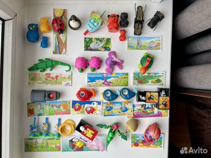 Единички сборка (2) серии из одного киндера 90е