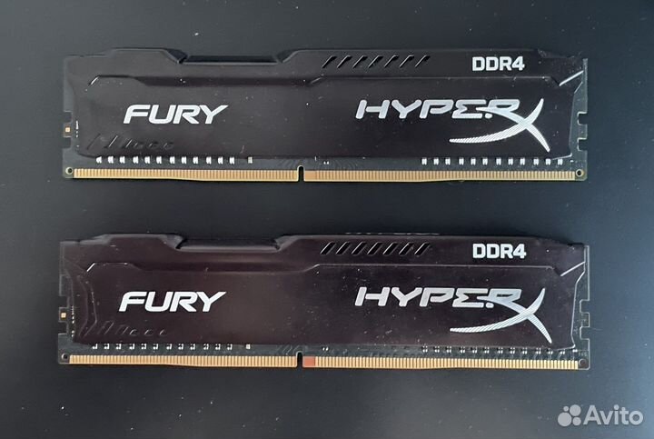 Оперативная память ddr4 hyper x fury