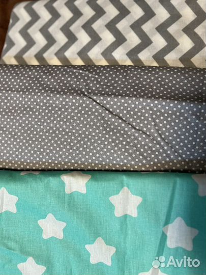 Отрез ткани бязь