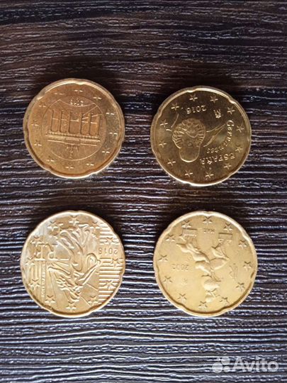 Набор монет-евро 20-ти центов