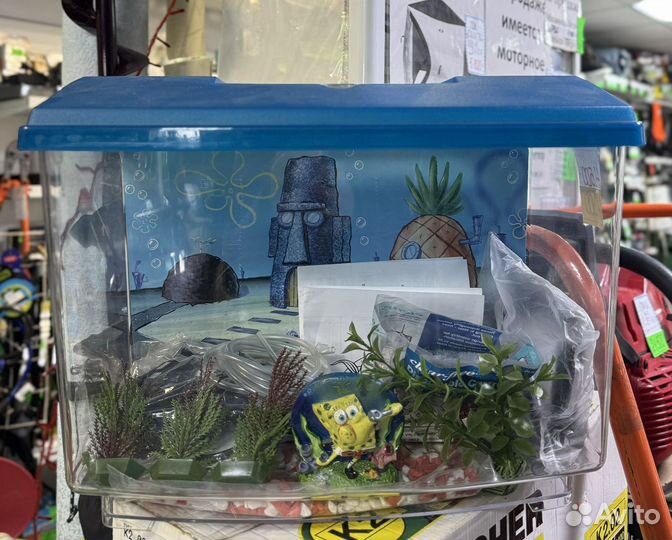 Аквариум пластиковый 15л