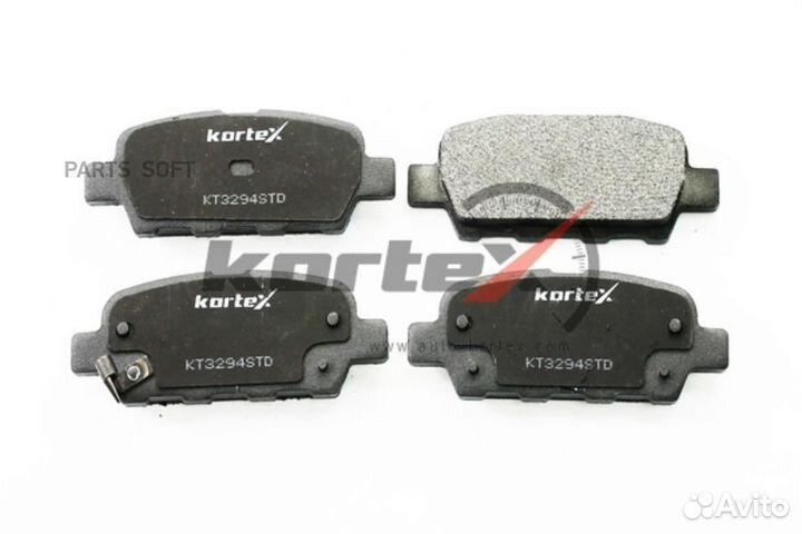 Kortex KT3294STD Колодки тормозные дисковые зад