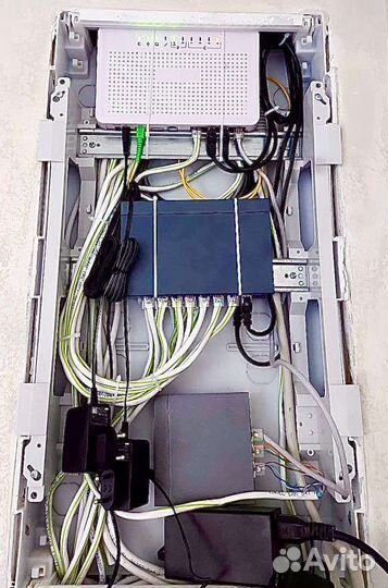 Работа с оптоволокном и витой парой