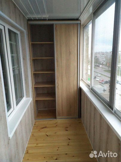 Внутренняя отделка балкона лоджий 3 метра