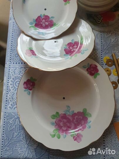 Ваза трехярусная СССР