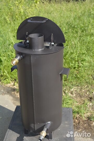Печь для бассейна на дровах