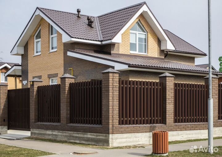 Металлический штакетник / Евроштакетник