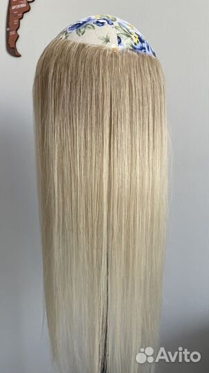 Волосы на заколках