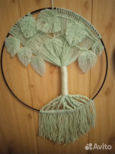 Поделки из джута И цветных ниток