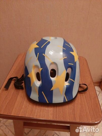 Защитный велошлем детский