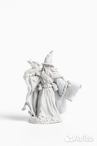Миниатюра для D&D Волшебник Мерлин