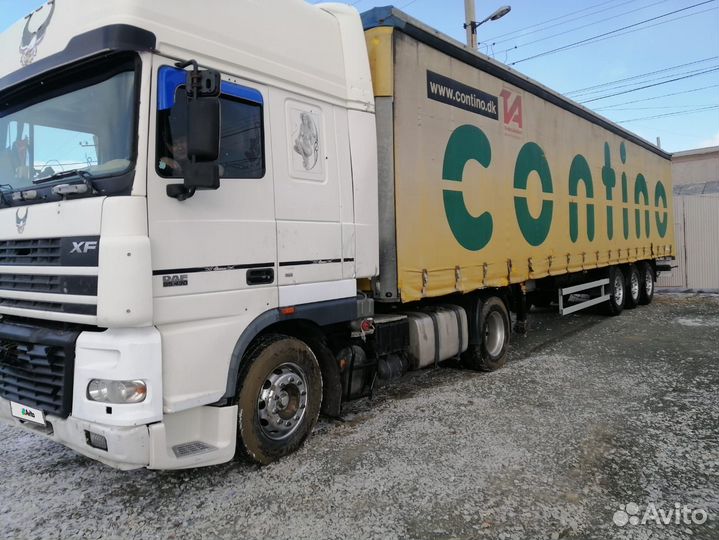 DAF XF 95.430 с полуприцепом, 2005
