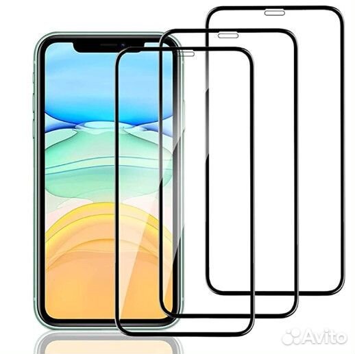 Защитное стекло 3D с сеточкой X/XS/11Pro