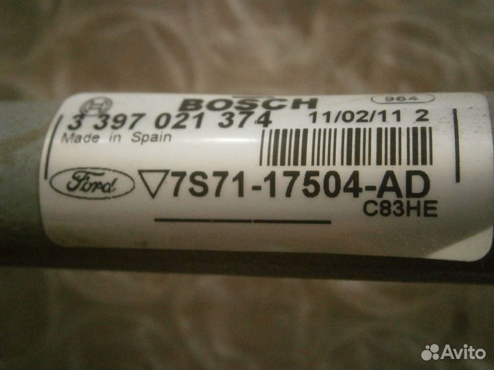 Трапеция дворников Ford Mondeo 4 с 2007-2015г Форд