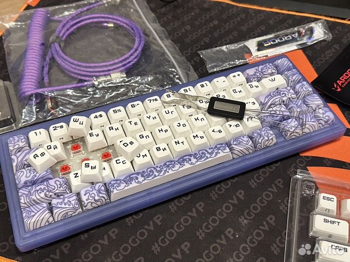 Mechanical gaming keyboard ardor gaming patron