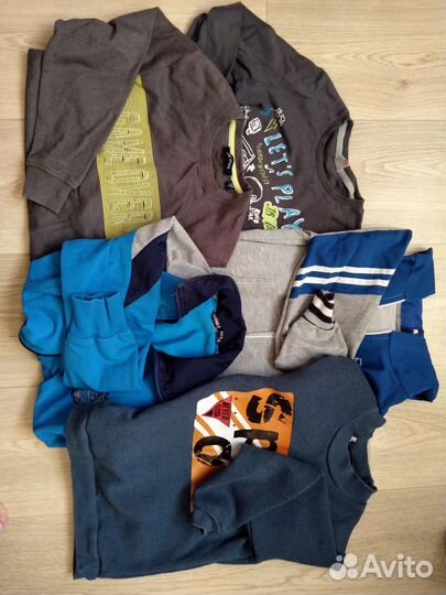 Одежда для мальчика (джинсы, кофты) 116-128 р-р