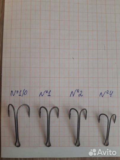 Крючки двойники