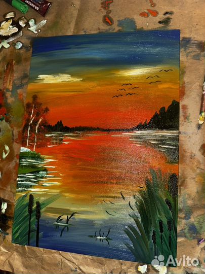 Картина маслом на холсте