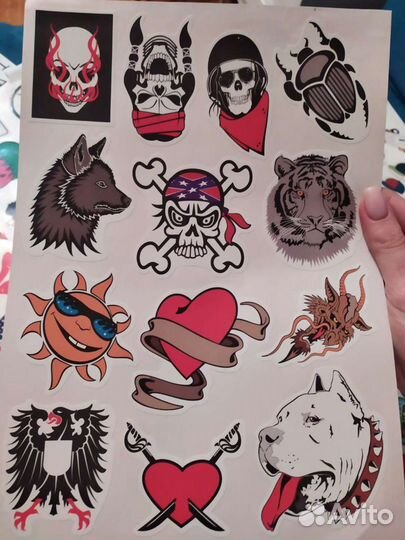 Наклейки виниловые