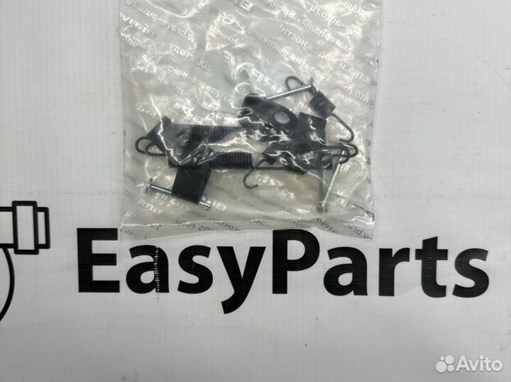 Ремкомплект задних тормозных колодок Solaris,Rio