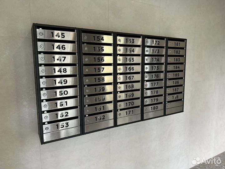 Почтовый ящик из нержавейки