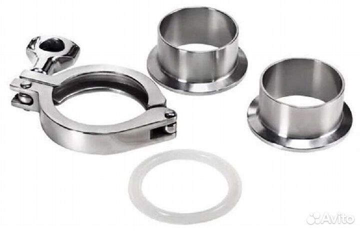 Кламп в сборе 38мм 51мм 76мм 102мм