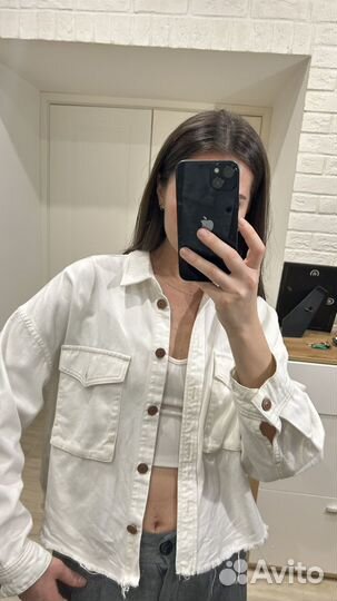 Джинсовая рубашка allsaints