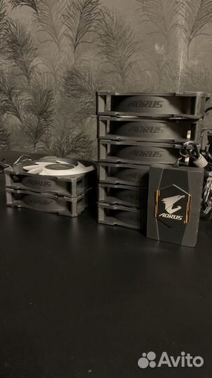 Вентилятор для корпуса пк gigabyte aorus 120mm