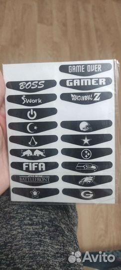 Наклейки на геймпад dualshock 4
