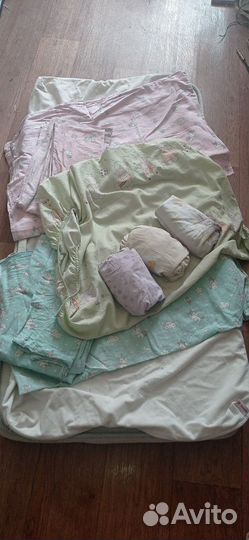 Матрас детский и постельное бельё