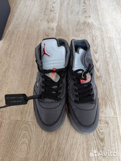 Nike Air Jordan 5 Retro Off-White Blak