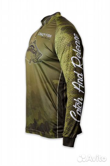 Джерси Crazy Fish Camo Fish Scale