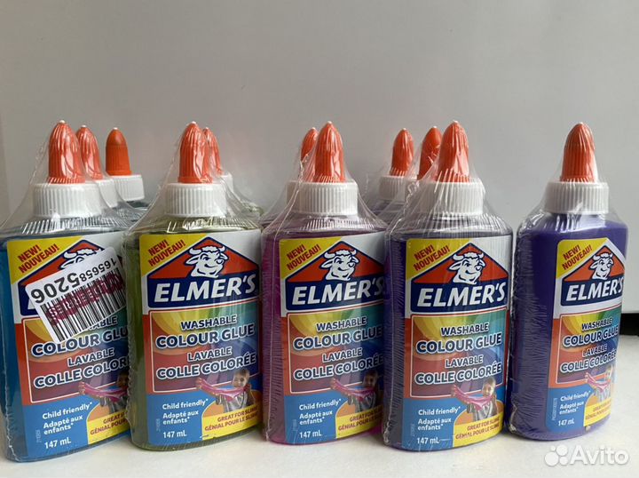 Клей и товары для слаймов