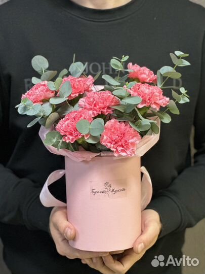 Цветы в коробке 