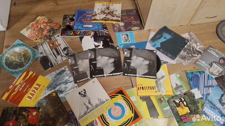 Виниловые пластинки СССР